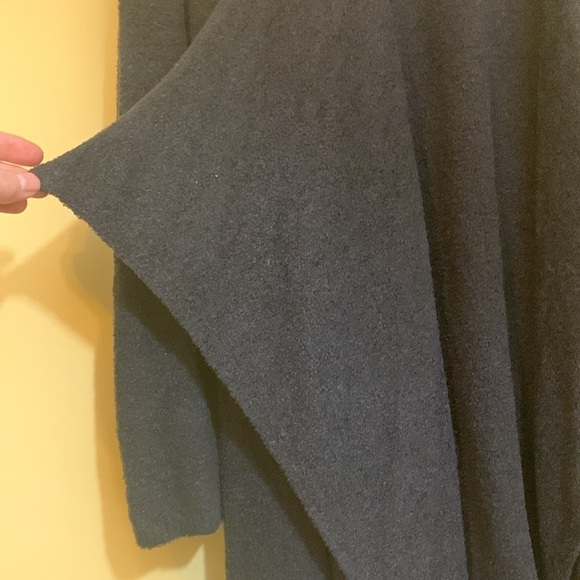 Barefoot Dreams | CozyChic Lite Island Open Front Waterfall Wrap Cardigan L/XL - Picture 8 of 16